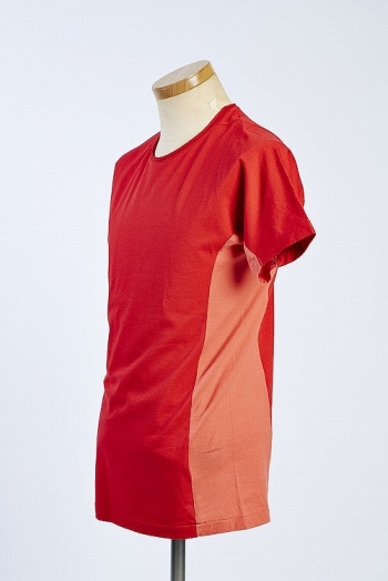 【20%OFF】VADEL draping dolman crew-neck RED