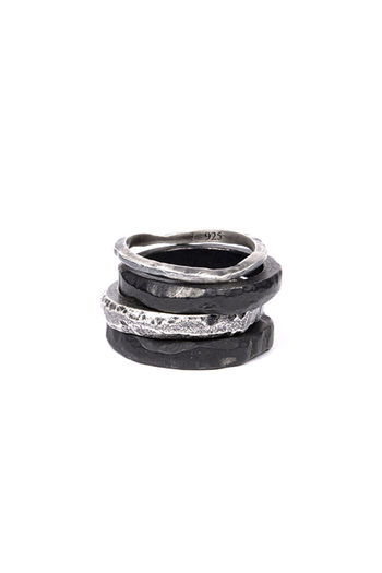 25%OFF】JULIUS 20FW RING SET_jua5「I.D.HEART」