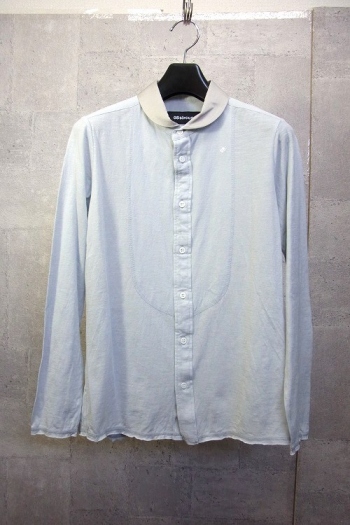 【65%OFF】08sircus スラブシャツ POWDER BLUE